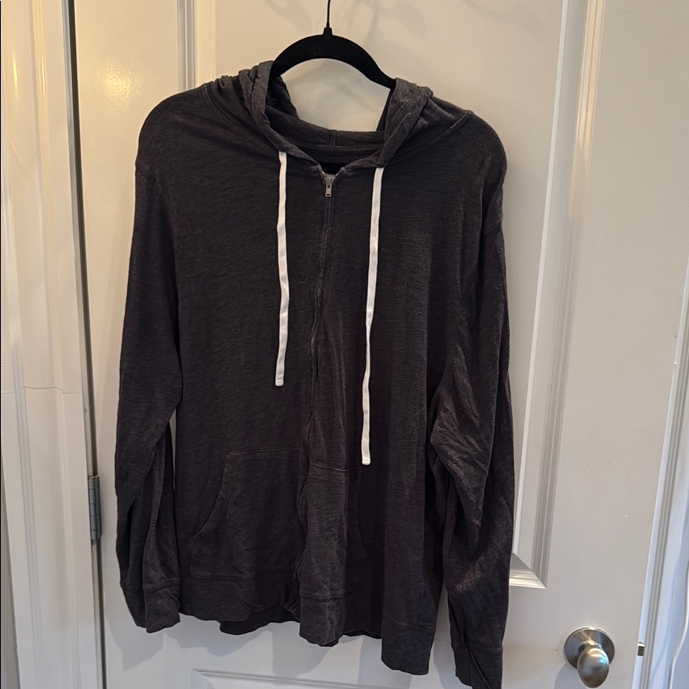 Old Navy Gray Zip Up Sweater